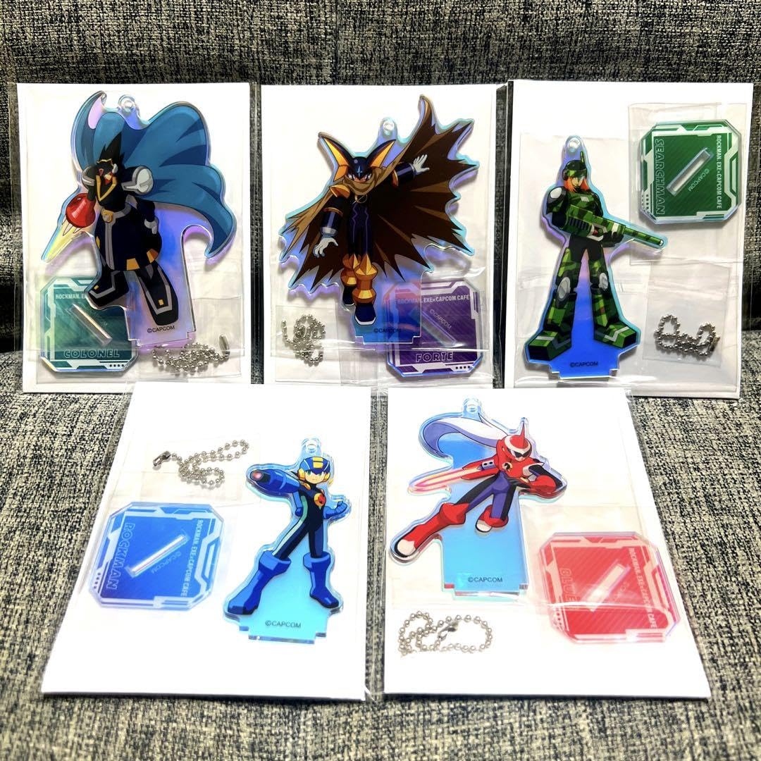 ロックマンエグゼ アクリルスタンド　セット CAPCOM STORE (カプコンストア） on X: 